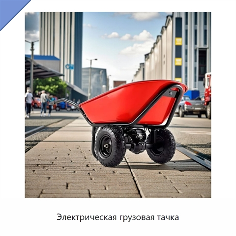 Электрическая грузовая тачка