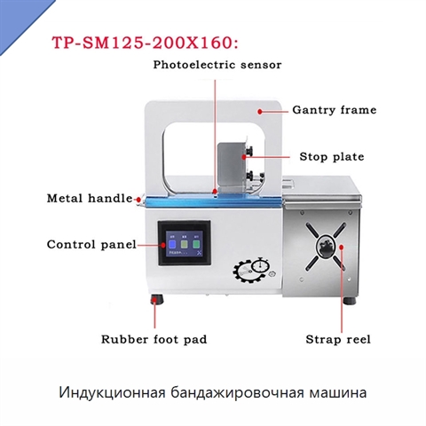 Индукционная бандажировочная машина