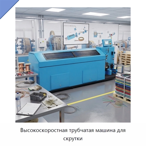 Высокоскоростная трубчатая машина для скрутки