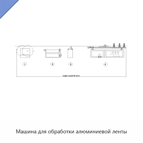 Машина для обработки алюминиевой ленты