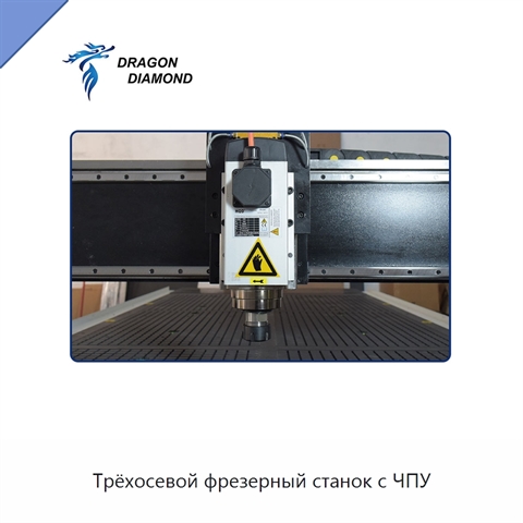 Трёхосевой фрезерный станок с ЧПУ