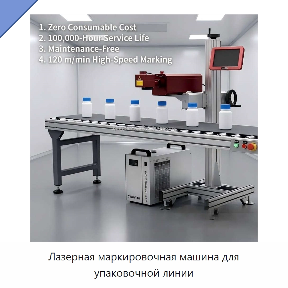 Лазерная маркировочная машина для упаковочной линии — Лазерные маркировочные станки