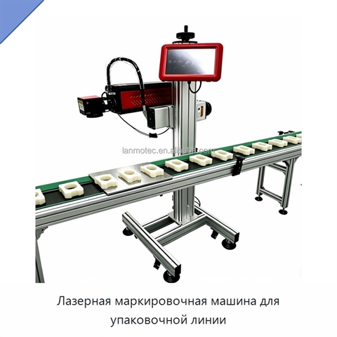 Лазерная маркировочная машина для упаковочной линии