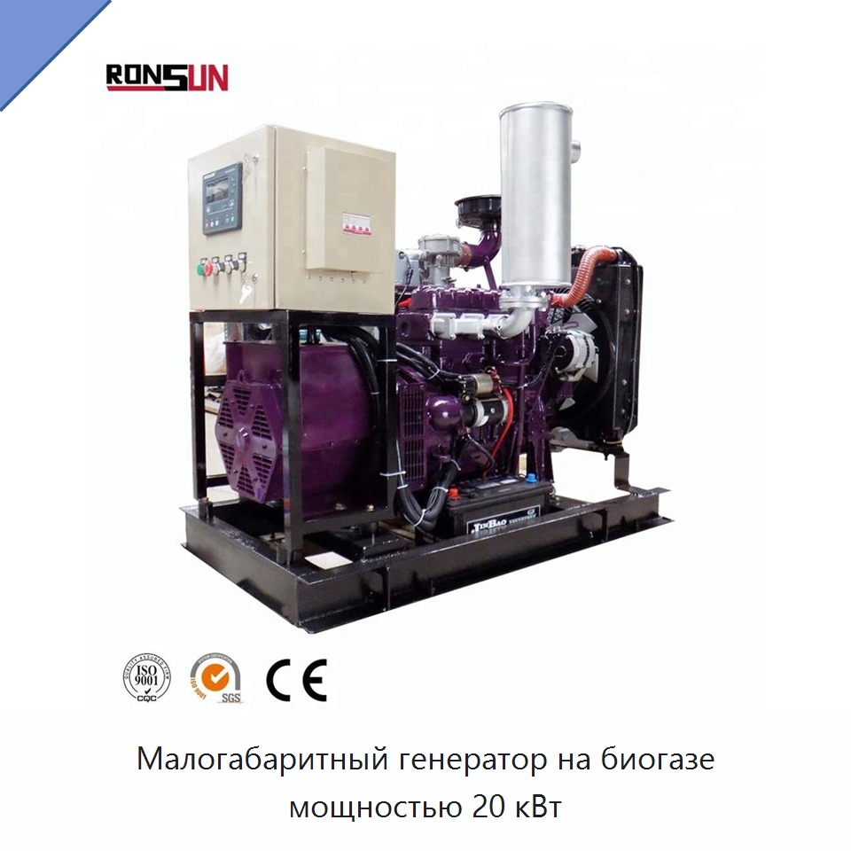 Малогабаритный генератор на биогазе мощностью 20 кВт — Газотурбинные генераторы