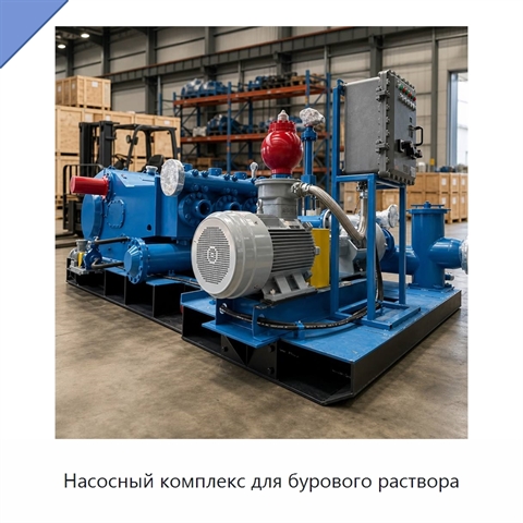 Насосный комплекс для бурового раствора