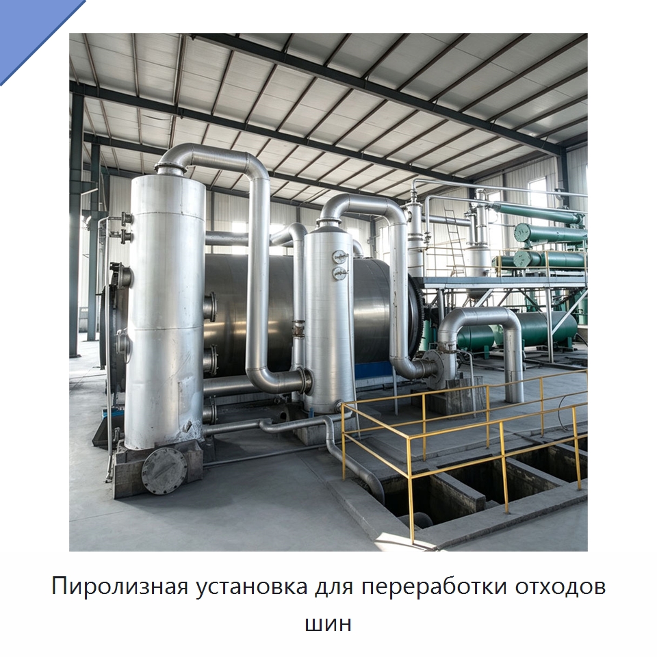 Пиролизная установка для переработки отходов шин — Оборудование для переработки резины