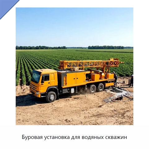 Буровая установка для водяных скважин