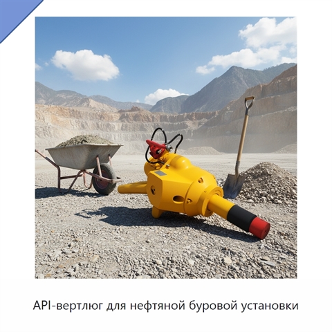 API-вертлюг для нефтяной буровой установки