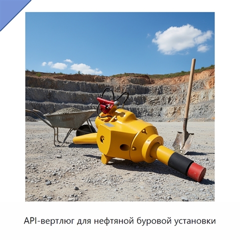 API-вертлюг для нефтяной буровой установки