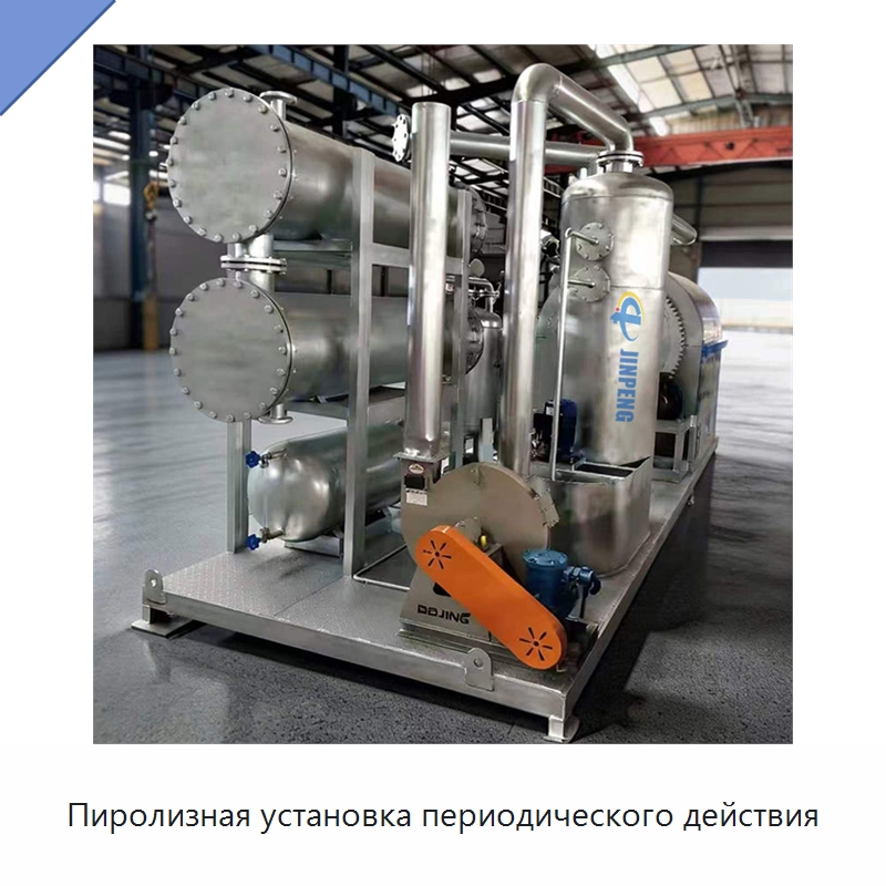 Пиролизная установка периодического действия — Оборудование для переработки резины
