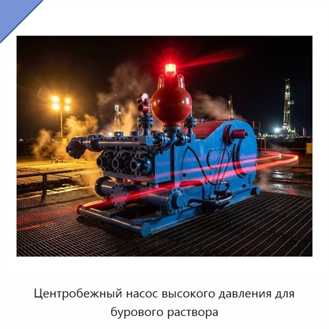 Центробежный насос высокого давления для бурового раствора