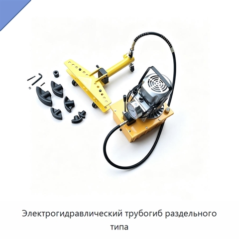 Электрогидравлический трубогиб раздельного типа